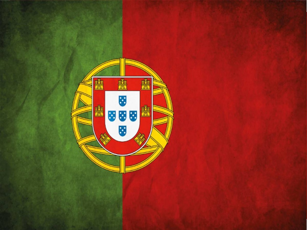 Holzschild 30x40 cm Flagge Portugal Fahne