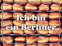 Holzschild 30x40 cm Ich bin ein Berliner