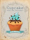 Holzschild 40x30 cm Cupcake mint chocolate best