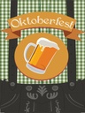 Holzschild 40x30 cm Alkohol Bier Oktoberfest