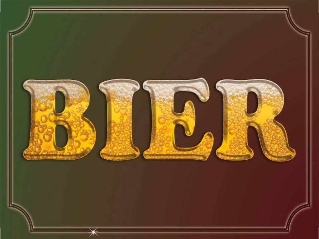 Holzschild 30x40 cm Bier Alkohol