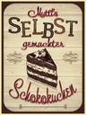 Holzschild 40x30 cm Muttis selbst gemachter Kuchen