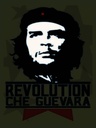 Holzschild 40x30 cm Retro Revolution Che Guevara Kuba