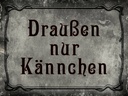 Holzschild 30x40 cm Kaffee draußen nur Kännchen