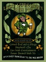 Holzschild 40x30 cm Bier Irish Pub open daily from 11am