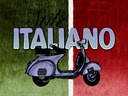 Holzschild 30x40 cm Mofa Stile Italiano Italien Skooter