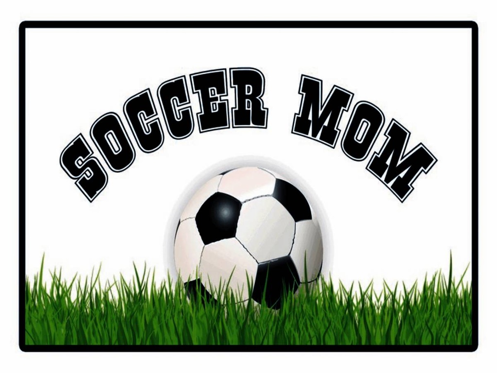 Holzschild 30x40 cm Fußball Soccer Mom Fußball Mutter