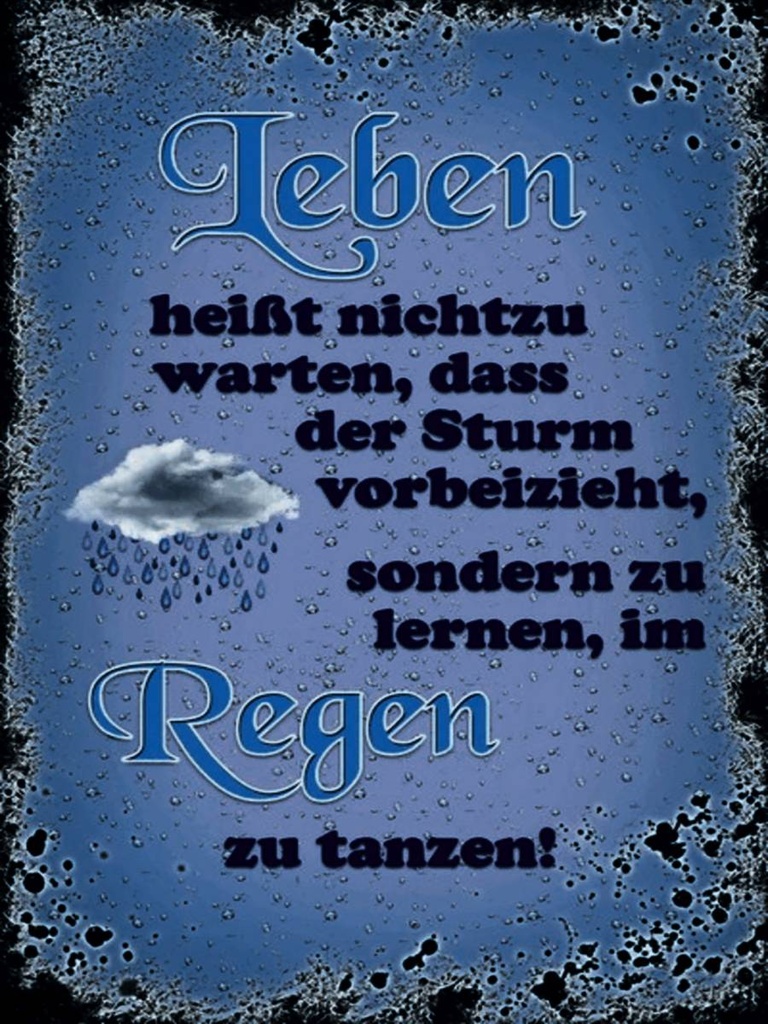Holzschild 40x30 cm Leben heißt nicht zu warten dass
