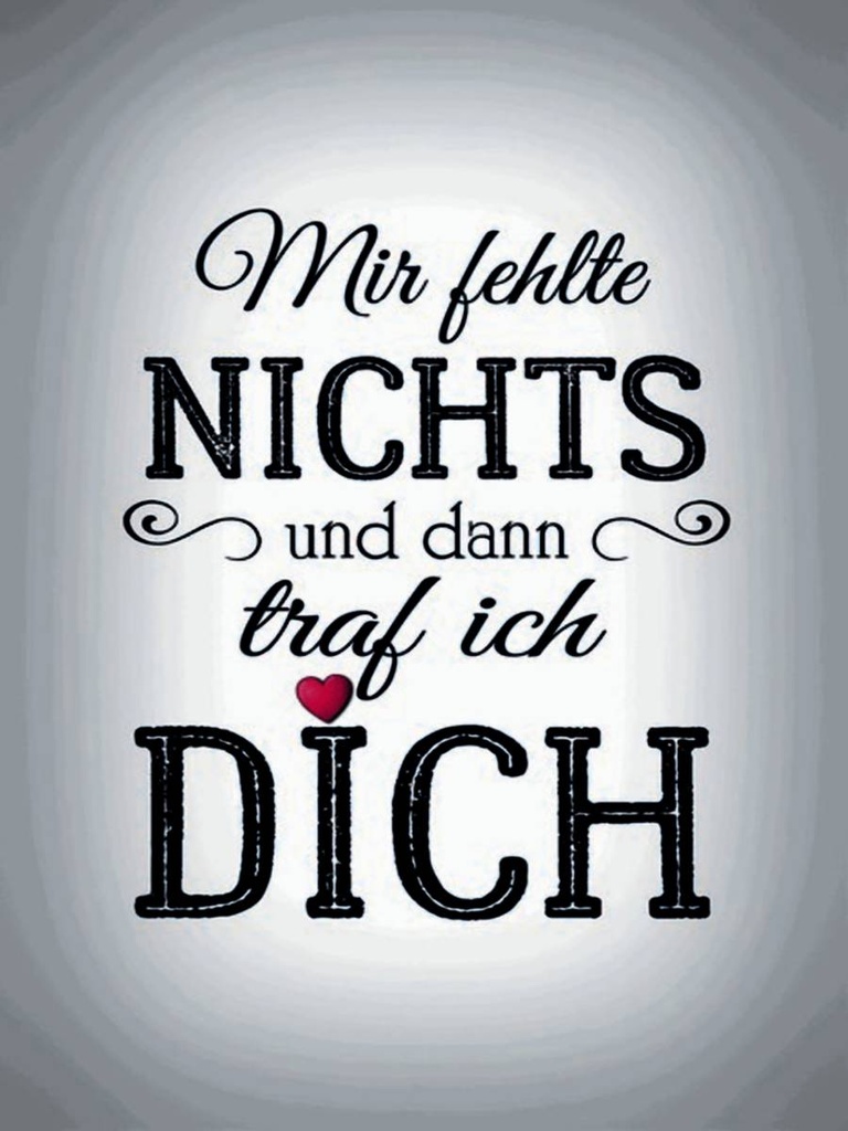 Holzschild 40x30 cm und dann traf ich DICH Herz