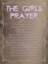Holzschild 40x30 cm the girls Prayer our Marks which