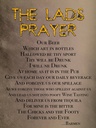 Holzschild 40x30 cm the lads Prayer our Beer which