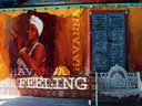Holzschild 30x40 cm Havanna Feeling Frau mit Zigarre