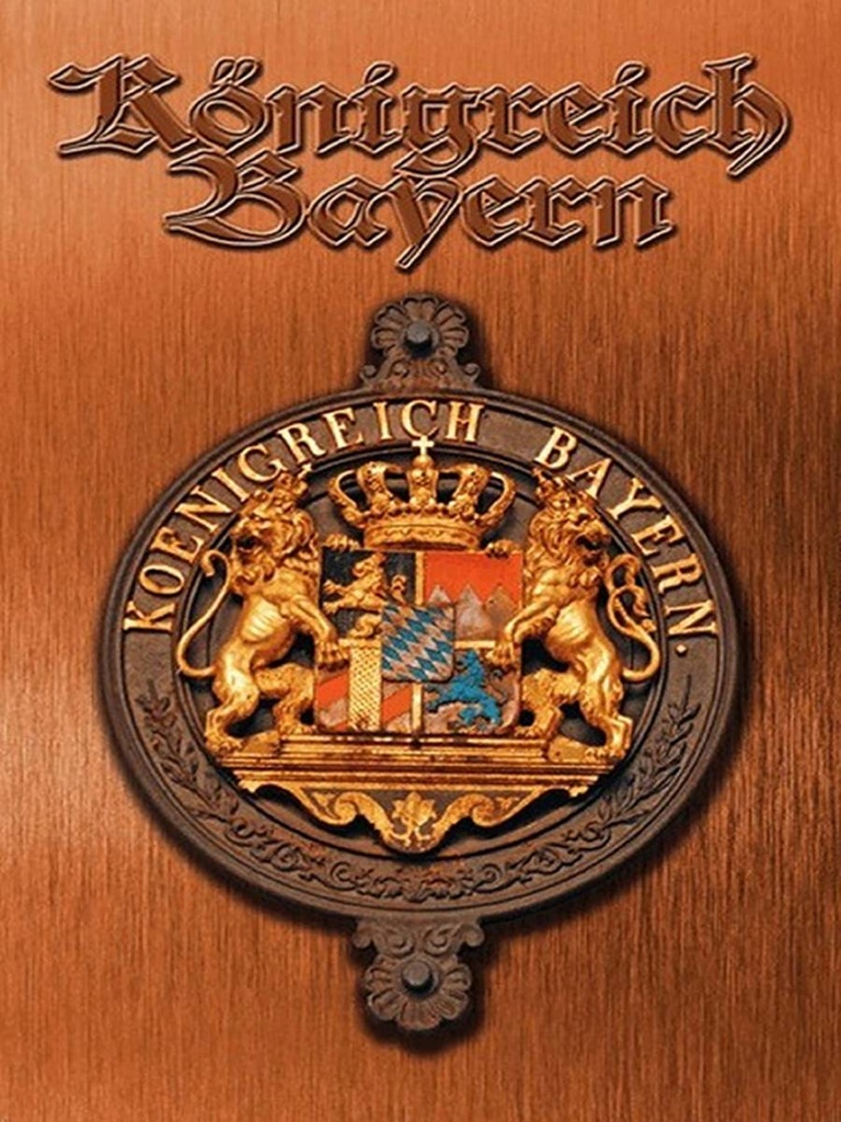 Holzschild 40x30 cm Königreich Bayern Wappen