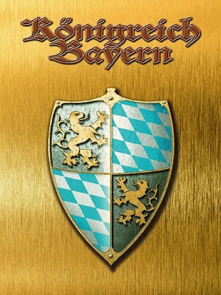 Holzschild 40x30 cm Königreich Bayern