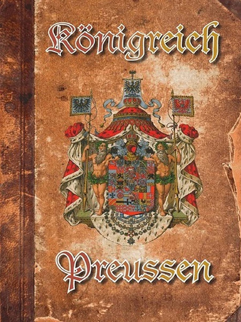 Holzschild 40x30 cm Königreich Preussen Wappen