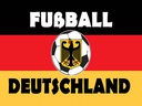 Holzschild 30x40 cm Fußball Deutschland