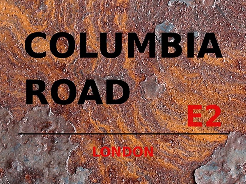 [LA-1791780-H] Holzschild 30x40 cm London Columbia Road E2