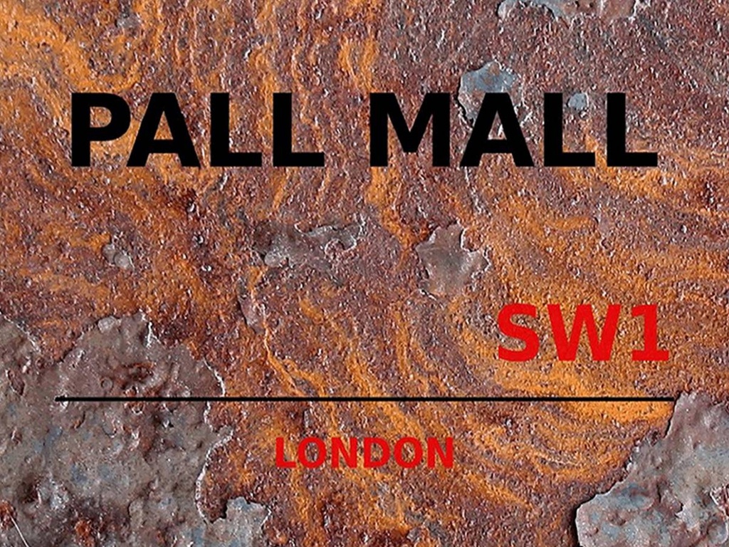 [LA-1791819-H] Holzschild 30x40 cm London Pall Mall SW1