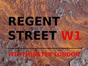 Holzschild 30x40 cm London Westminster Regent Street W1