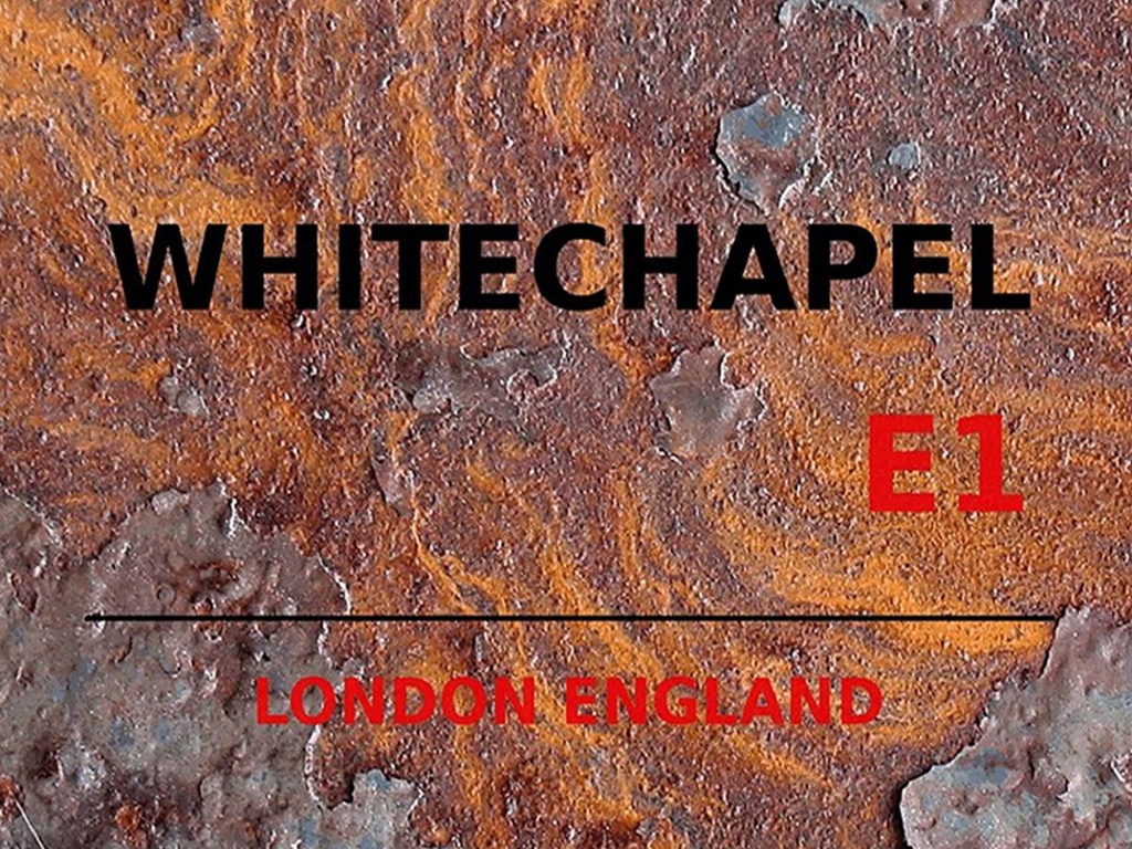 [LA-1791863-H] Holzschild 30x40 cm London England Whitechapel E1