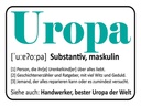Holzschild 30x40 cm Uropa Handwerker bester Uropa