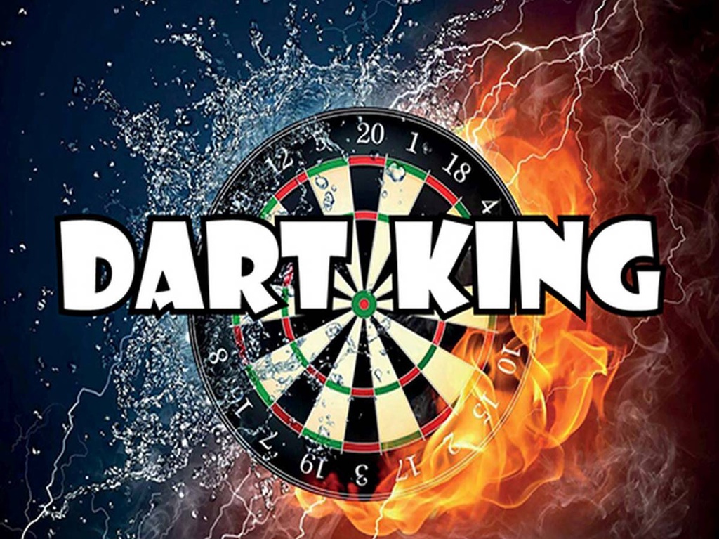 [LA-1791935-H] Holzschild 30x40 cm Darts Dart King