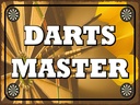 Holzschild 30x40 cm Darts Master