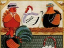 Holzschild 30x40 cm Huhn Hühner Eggs Eier Bildmotiv