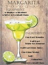 Holzschild 40x30 cm Alkohol Margarita Equipment ingredients