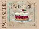 Holzschild 30x40 cm Patisserie Paris Tartes Kuchen