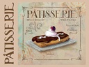 Holzschild 30x40 cm Patisserie Paris eclair Kuchen