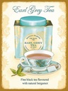 Holzschild 40x30 cm Tee Earl grey Tea black tea bergamot