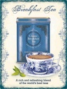 Holzschild 40x30 cm Tee Classic Breakfast Tea best teas
