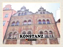 Holzschild 30x40 cm Konstanz Rathaus Bildmotiv Reisemotiv Abenteuer Reisen