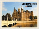 Holzschild 30x40 cm Schwerin Schloss Bildmotiv Reisemotiv Abenteuer Reisen