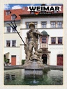 Holzschild 40x30 cm Weimar Neptunbrunnen Bildmotiv Reisemotiv Abenteuer Reisen