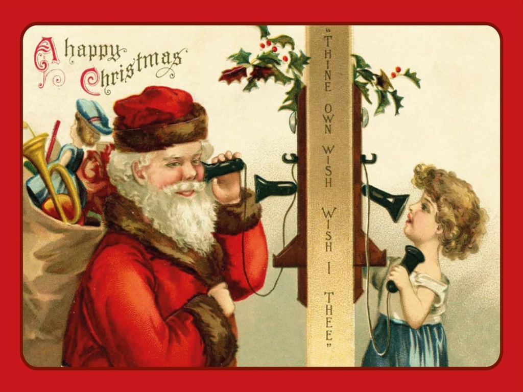 [LA-1792400-H] Holzschild 30x40 cm Santa Claus