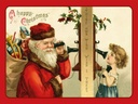 Holzschild 30x40 cm Santa Claus