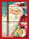 Holzschild 40x30 cm Weihnachtsmann Christmas