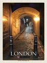 Holzschild 40x30 cm London East End Jack Ripper Tour Bildmotiv Reisemotiv Abenteuer Reisen