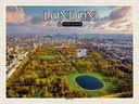 Holzschild 30x40 cm London England Hyde Park Bildmotiv Reisemotiv Abenteuer Reisen