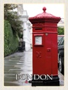 Holzschild 40x30 cm London England UK Post Box Bildmotiv Reisemotiv Abenteuer Reisen