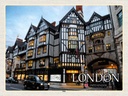 Holzschild 30x40 cm Soho London United Kingdom Bildmotiv Reisemotiv Abenteuer Reisen