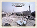 Holzschild 30x40 cm Trafalgar Square London UK Bildmotiv Reisemotiv Abenteuer Reisen