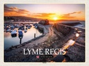 Holzschild 30x40 cm Lyme Regis Harbour Enlgand UK Bildmotiv Reisemotiv Abenteuer Reisen