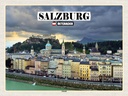 Holzschild 30x40 cm Salzburg Österreich Altstadt Bildmotiv Reisemotiv Abenteuer Reisen