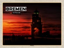 Holzschild 30x40 cm Bremen Deutschland Molenfeuer Bildmotiv Reisemotiv Abenteuer Reisen