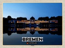 Holzschild 30x40 cm Bremen Deutschland Parkhotel Bildmotiv Reisemotiv Abenteuer Reisen
