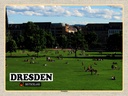 Holzschild 30x40 cm Dresden Deutschland Alaunplatz Bildmotiv Reisemotiv Abenteuer Reisen
