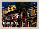 Holzschild 30x40 cm Düsseldorf Derendorf Gebäude Bildmotiv Reisemotiv Abenteuer Reisen